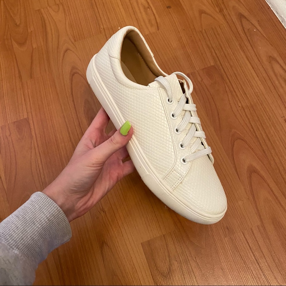 H&M Snakeskin Low Tops